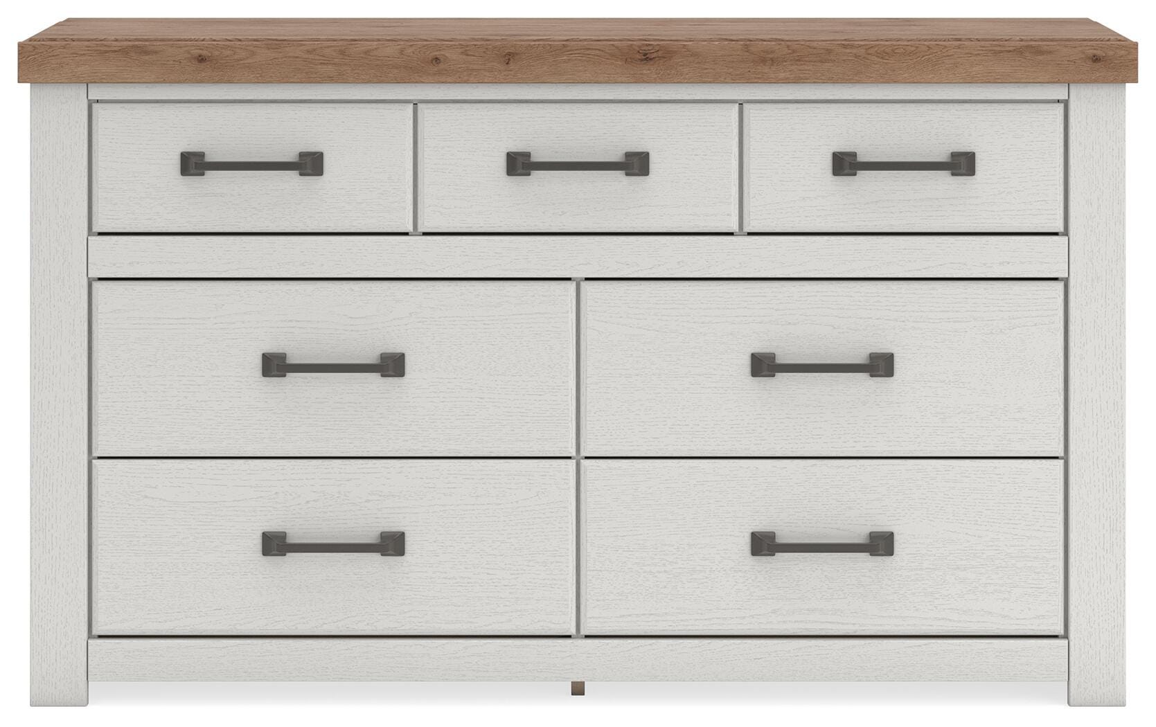 Savonport White/Brown Dresser view 5