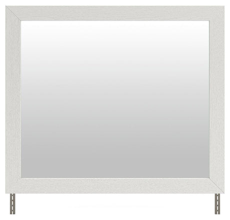Savonport White Bedroom Mirror from Decor Furniture