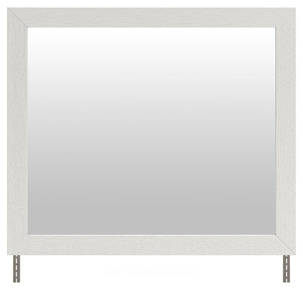 Savonport White Bedroom Mirror from Decor Furniture
