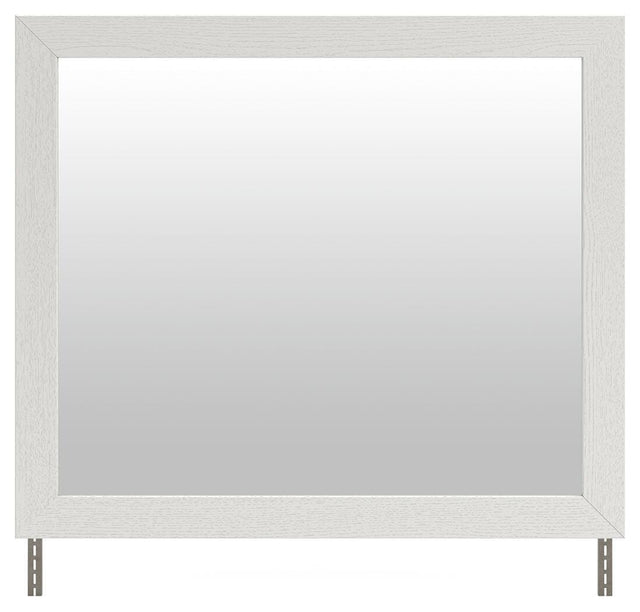 Savonport White Bedroom Mirror from Decor Furniture