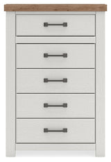 Savonport White/Brown Panel Storage Bedroom Set view 22