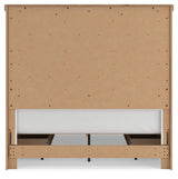 Savonport White/Brown Queen Panel Storage Bed view 9