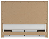 Savonport White/Brown King Panel Storage Bed view 9