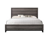 Akerson Night Stand Gray in ambient showroom lighting