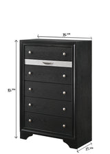 Regata Chest side angle showing drawers