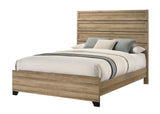 Jameson Light Brown Panel King Bed from Decor Furniture