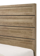 Jameson Light Brown Panel Bedroom Set view 15