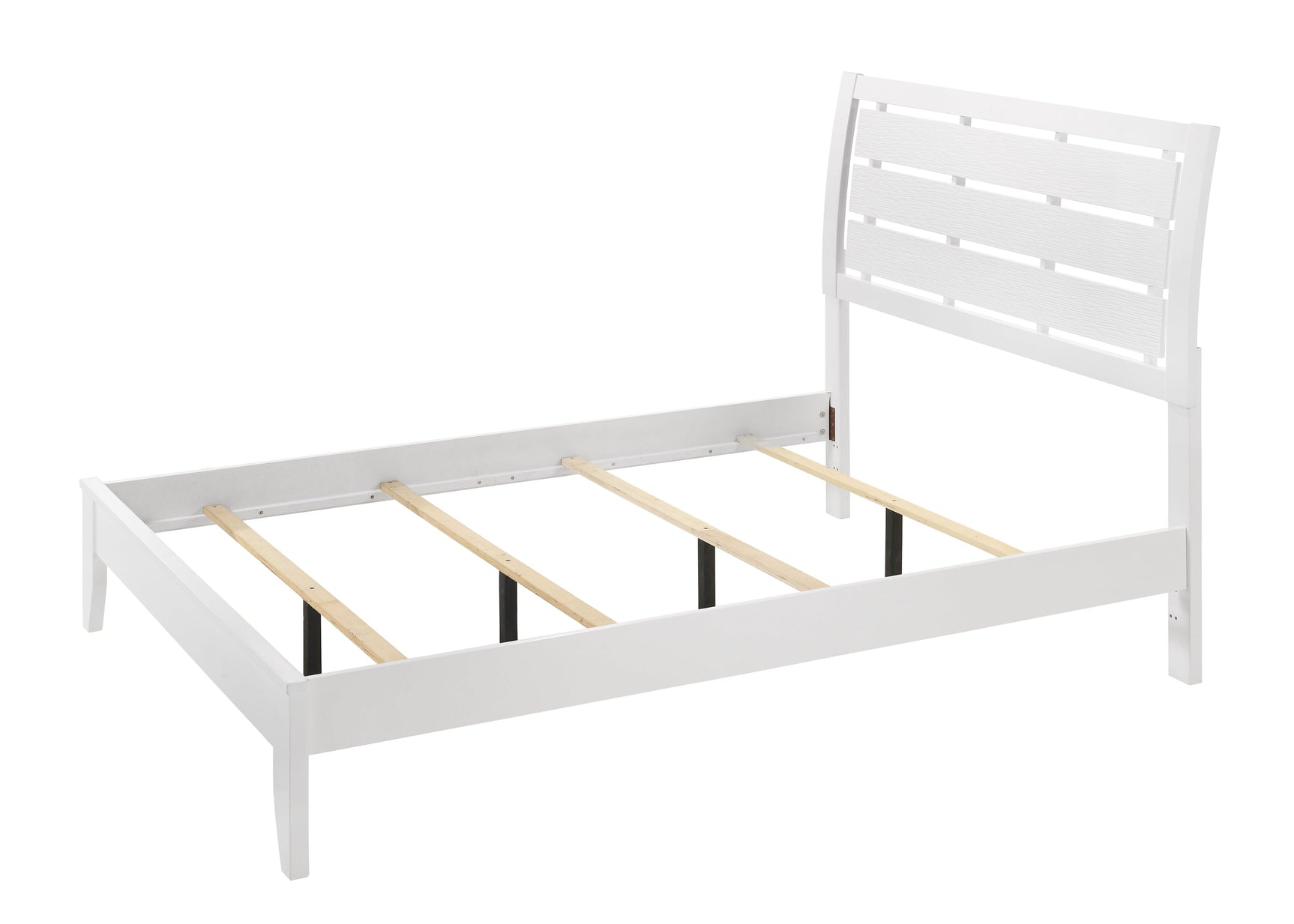 Evan white dresser with 9 spacious drawers in sleek contemporary style