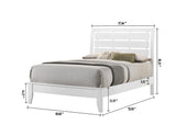 Evan Queen Bed rails and support slats