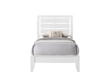 Evan Twin bed headboard detail