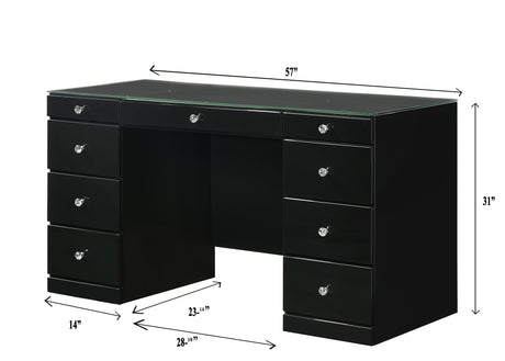 Vanity set side angle