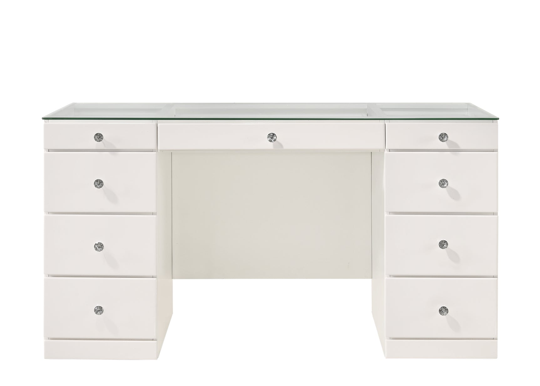 Vanity Base detail white finish