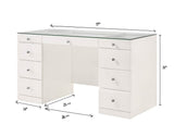 Completed vanity set with stool