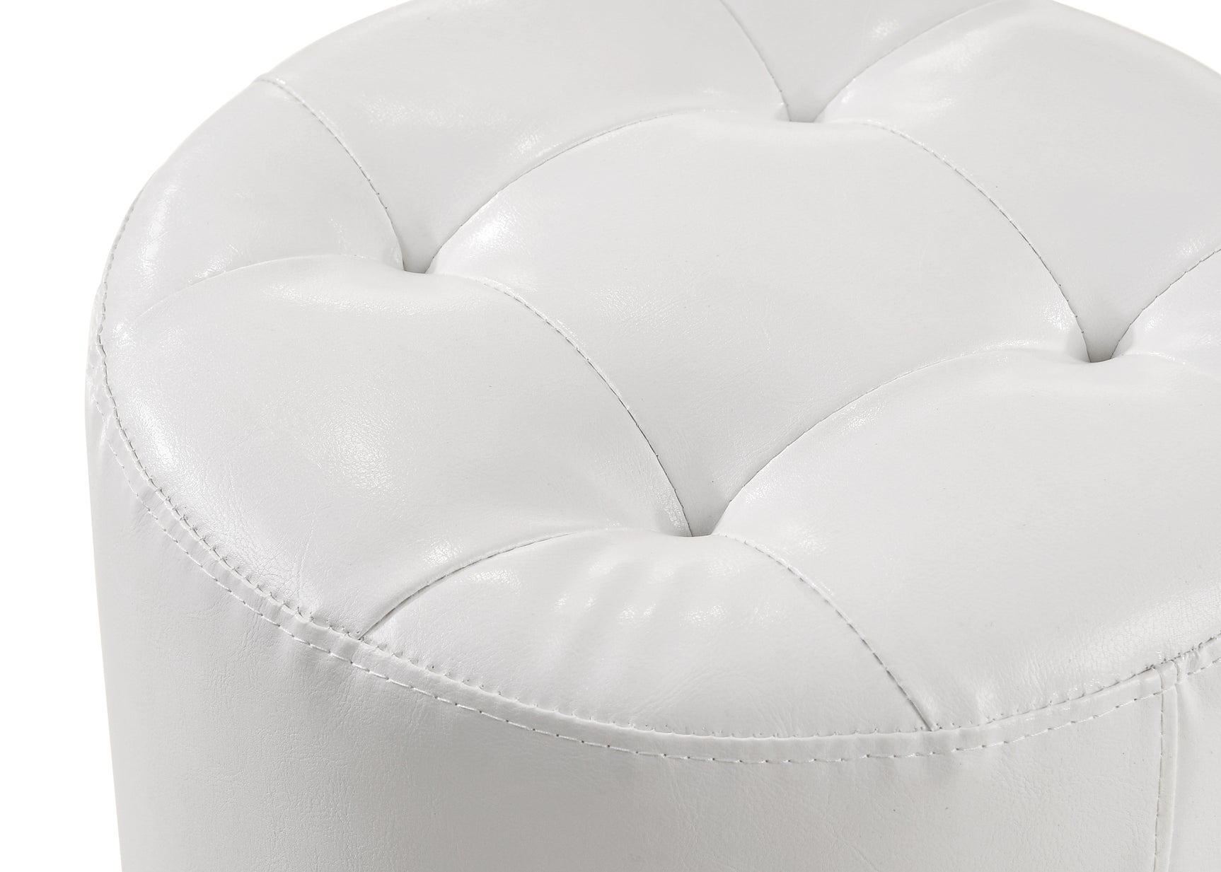 Stool seat close-up