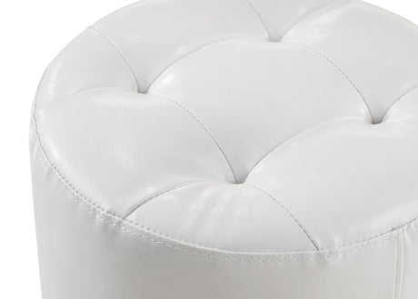Stool seat close-up