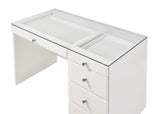 Morgan Vanity Set back view showing sleek design