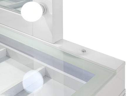 Vanity base pedestals showing hidden drawer