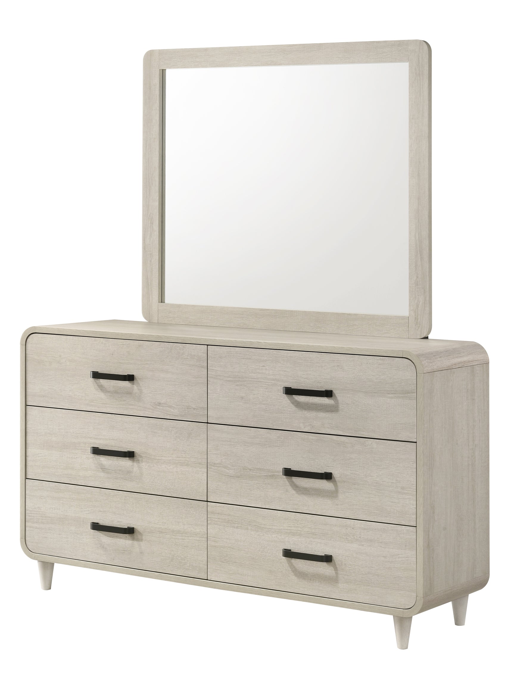 Nyomi White Dresser front angle