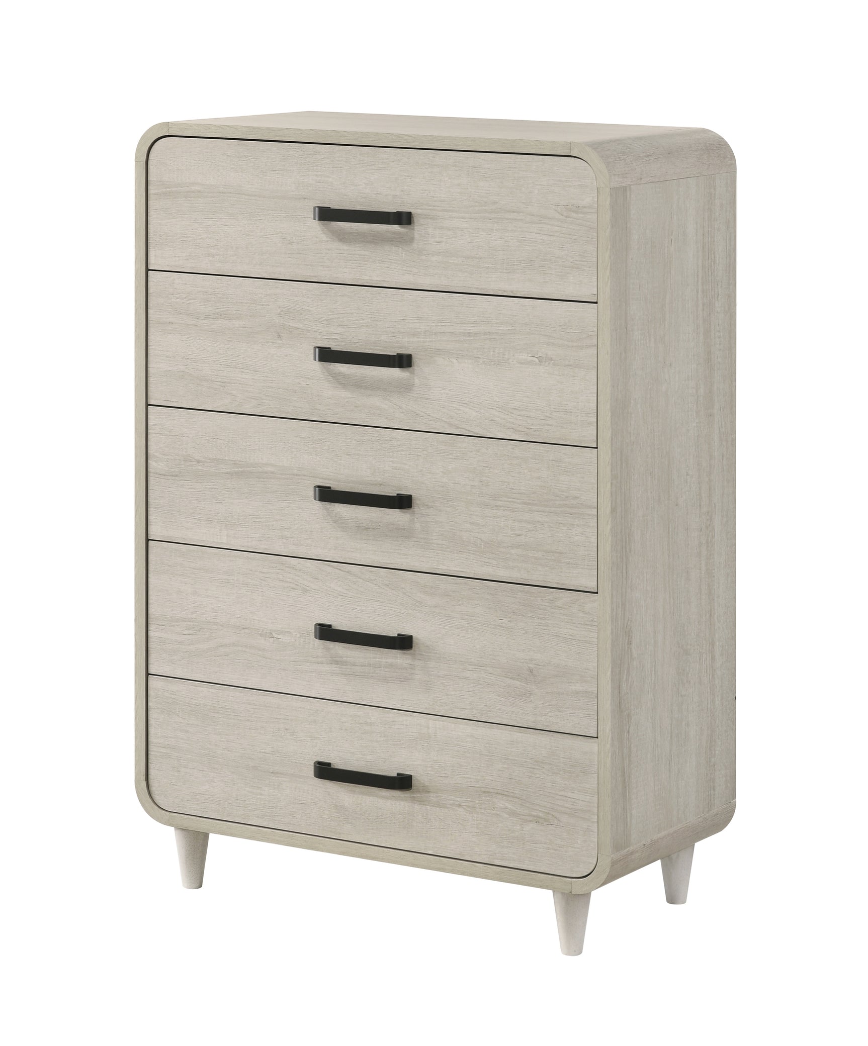 Nyomi White Chest of Drawers front