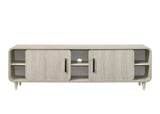 Nyomi White TV Stand top view