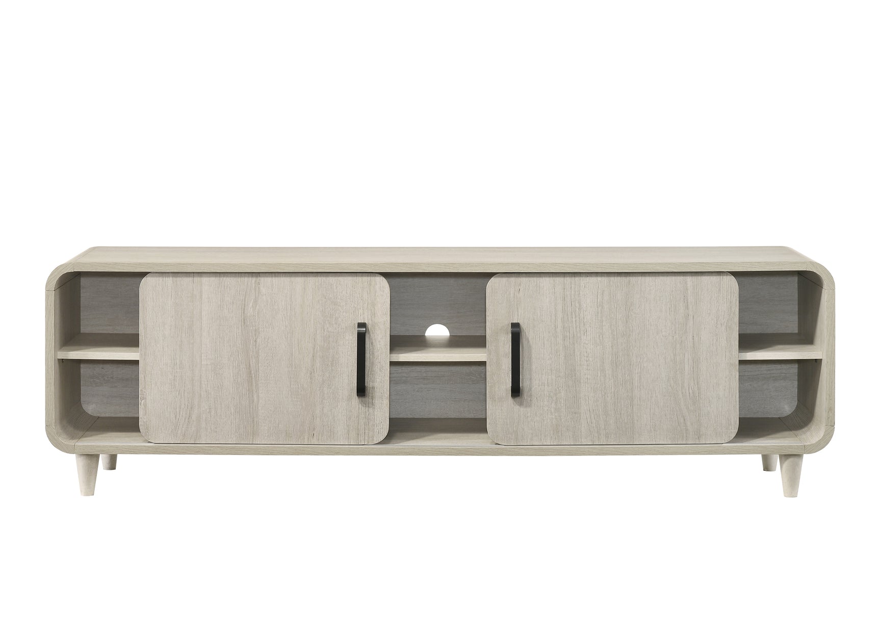 Nyomi White TV Stand top view