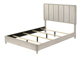 Nyomi White Panel Queen Bed view 3