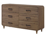 Nyomi Light Brown Dresser and Mirror view 2