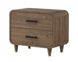 Nyomi Nightstand in Light Brown Finish from Decor Furniture