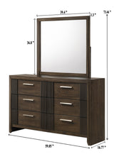 Carlton Night Stand frontal view