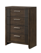 Dresser corner showing finish and construction