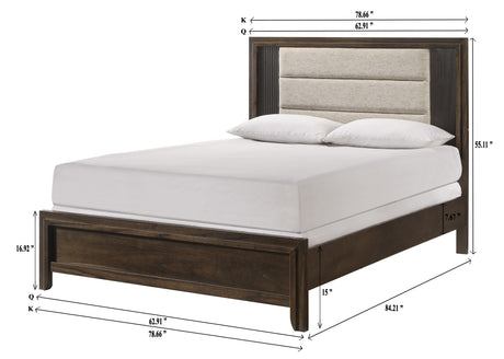 Carlton Queen Footboard detail