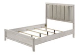 Carlton Queen bed headboard and footboard close-up