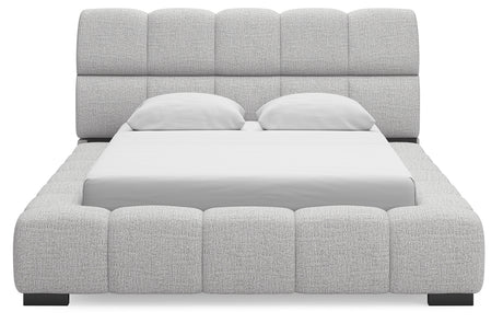 Grendusk Upholstered Bed headboard detail