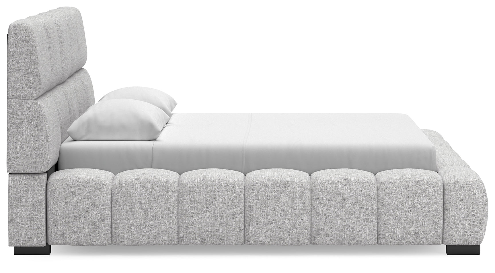 Side view of Grendusk Queen Upholstered Bed
