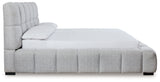 Grendusk King Upholstered Bed side profile
