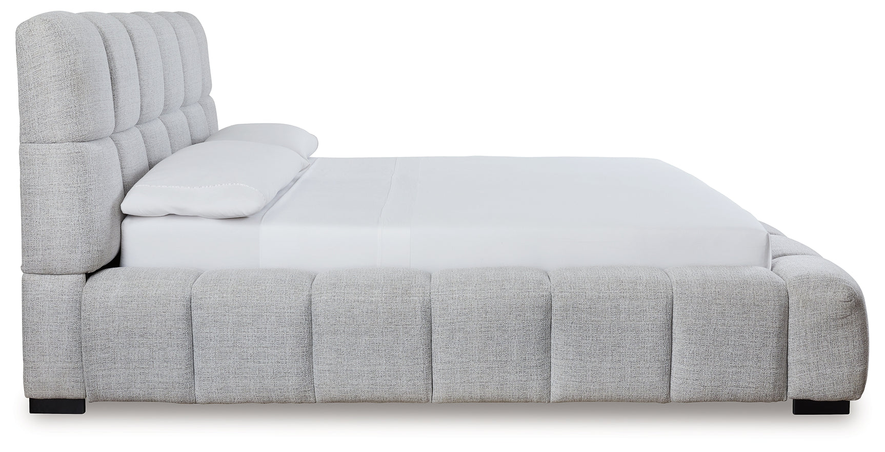 Grendusk King Upholstered Bed side profile