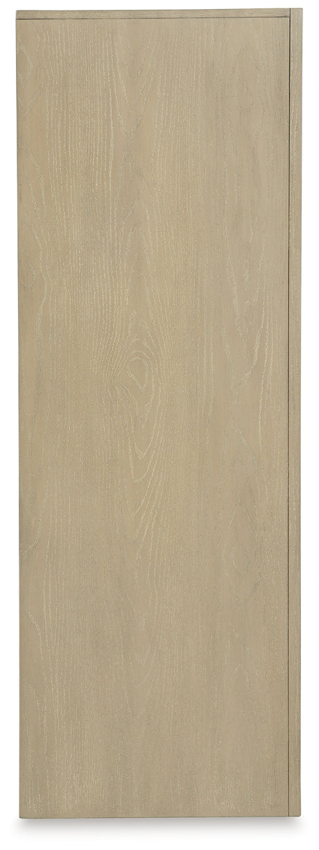 Calmoro Gray Chest of Drawers side view