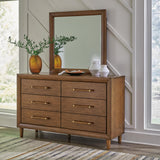 Lyncott Brown Upholstered Bedroom Set
