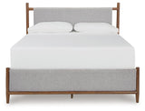 Lyncott Brown Upholstered Bedroom Set view 14