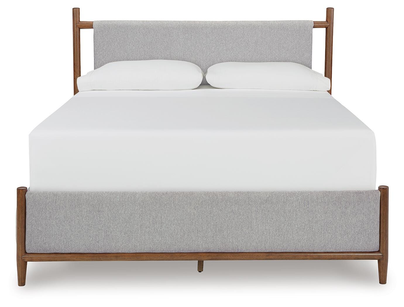 Lyncott Brown Upholstered Bedroom Set view 14