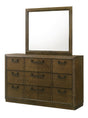 Lakecrest Brown Dresser and Mirror from Decor Furniture