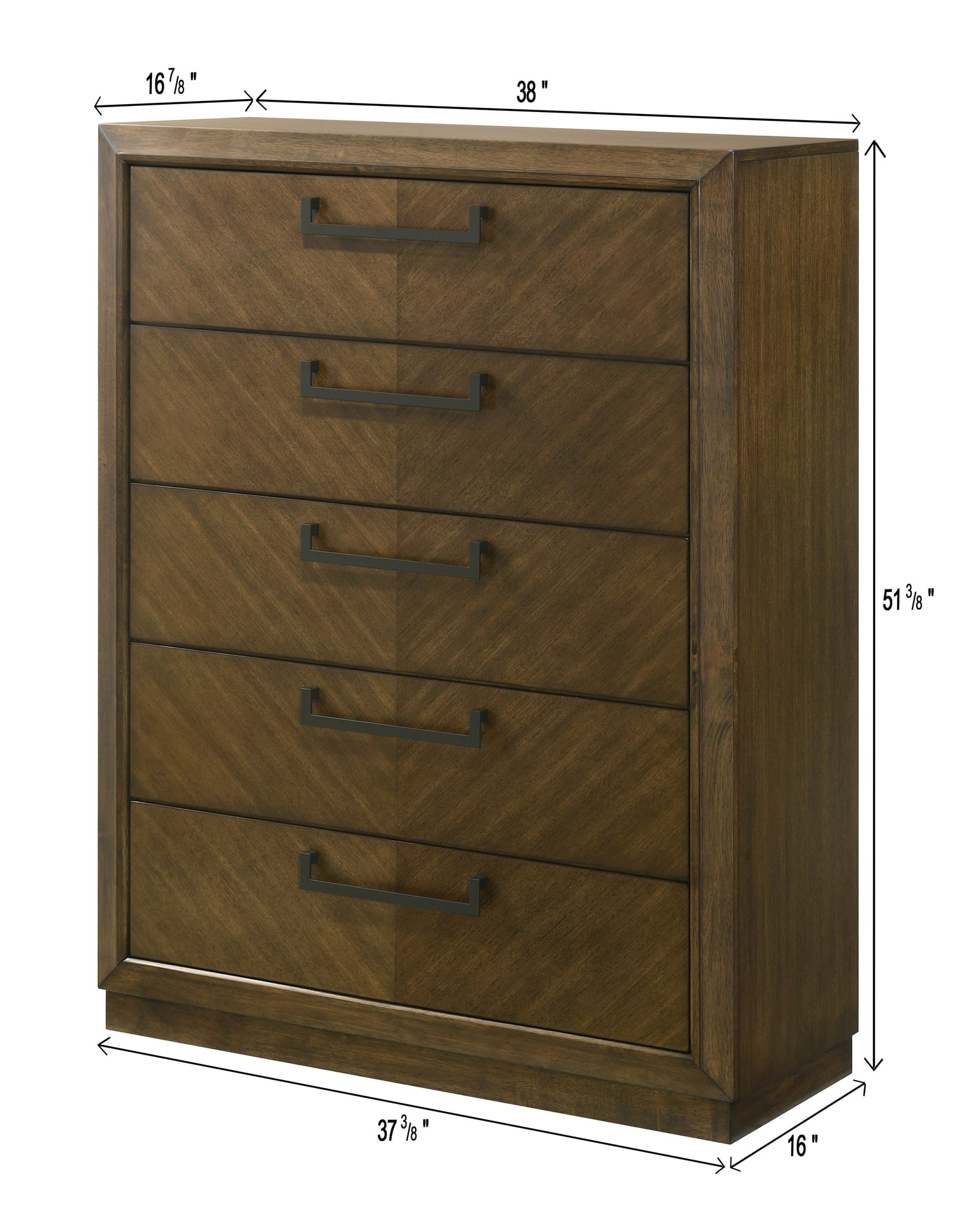 Lakecrest Brown Upholstered Panel Bedroom Set view 14