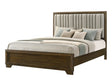 Lakecrest Brown Upholstered Panel Queen Bed from Decor Furniture