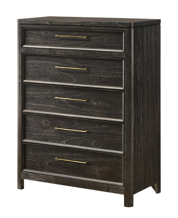 Ethel Dark Brown Chest from Decor Furniture