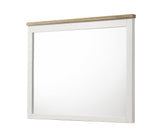 Aston White Dresser and Mirror view 3