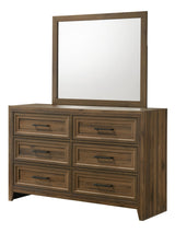 Lorraine Brown Dresser and Mirror from Decor Furniture