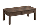 Lorraine 3-Piece Brown Coffee Table Set view 3