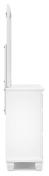 Fortman White Panel Bedroom Set view 18