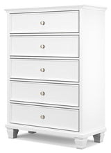 Fortman White Chest alternative side angle