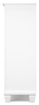 Alternate side profile of Fortman White Chest